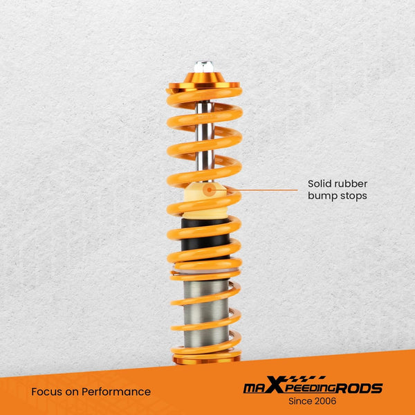 maXpeedingrods Coilover Suspension Lowering Kit for Arosa 9704 Lupo 98-05