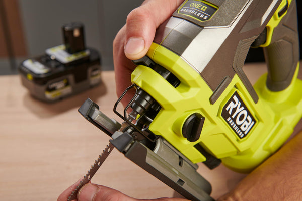 Ryobi R18JS-0 ONE+ Jigsaw with LED, 18 V (Body Only) - Green/Grey