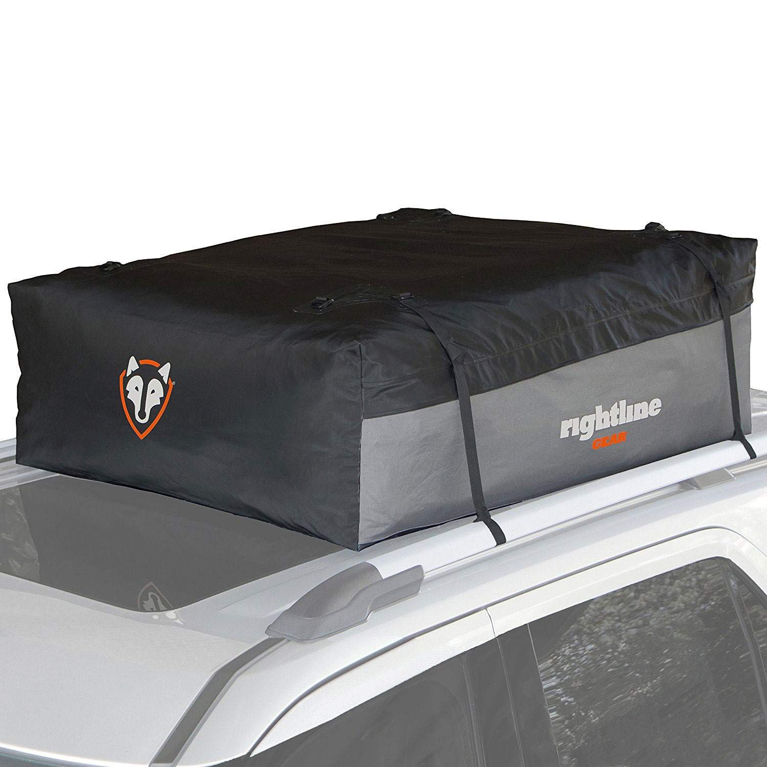 Rightline Gear 100S30 Sport 3 Car Top Carrier, 18 cu ft, Waterproof, Attaches With or Without Roof Rack