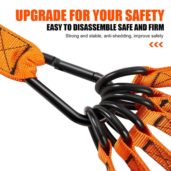 HPYGN Heavy Resistance Bands 300lbs, Weight for Exercise with Handles, Door Anchor, Carry Bag, Workout Men, Physical Therapy, Muscle Training,