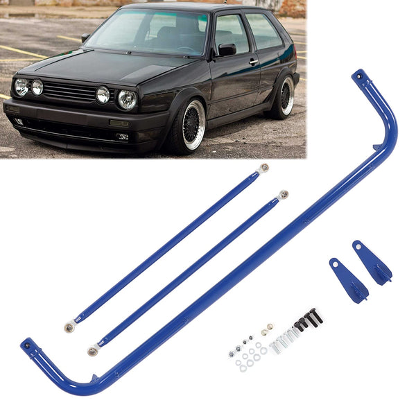 Seat Belt Harness Bar Kit, 49in Racing Safety Seat Belt Chassis Roll Harness Bar Rod Kit Stainless Steel Universal (Blue)