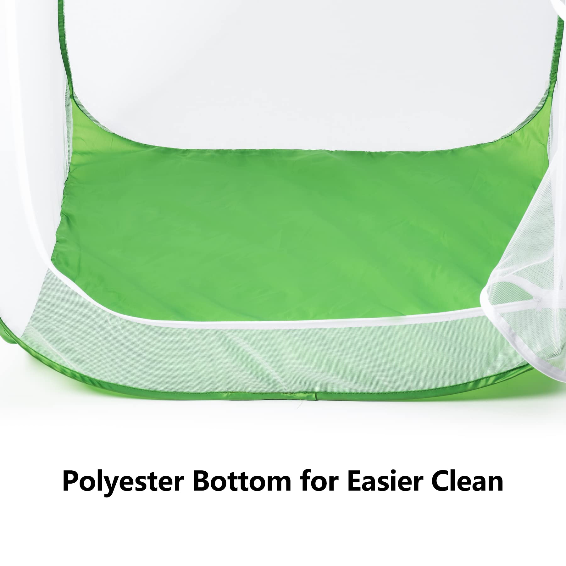 36" Outdoor Mesh Plant Enclosure, Plant Cover for Pests, Bird and Pest Protection Guard for Fruit, Vegetables, Flowers and Herbs Pop-Up Cage 24 x 24 x