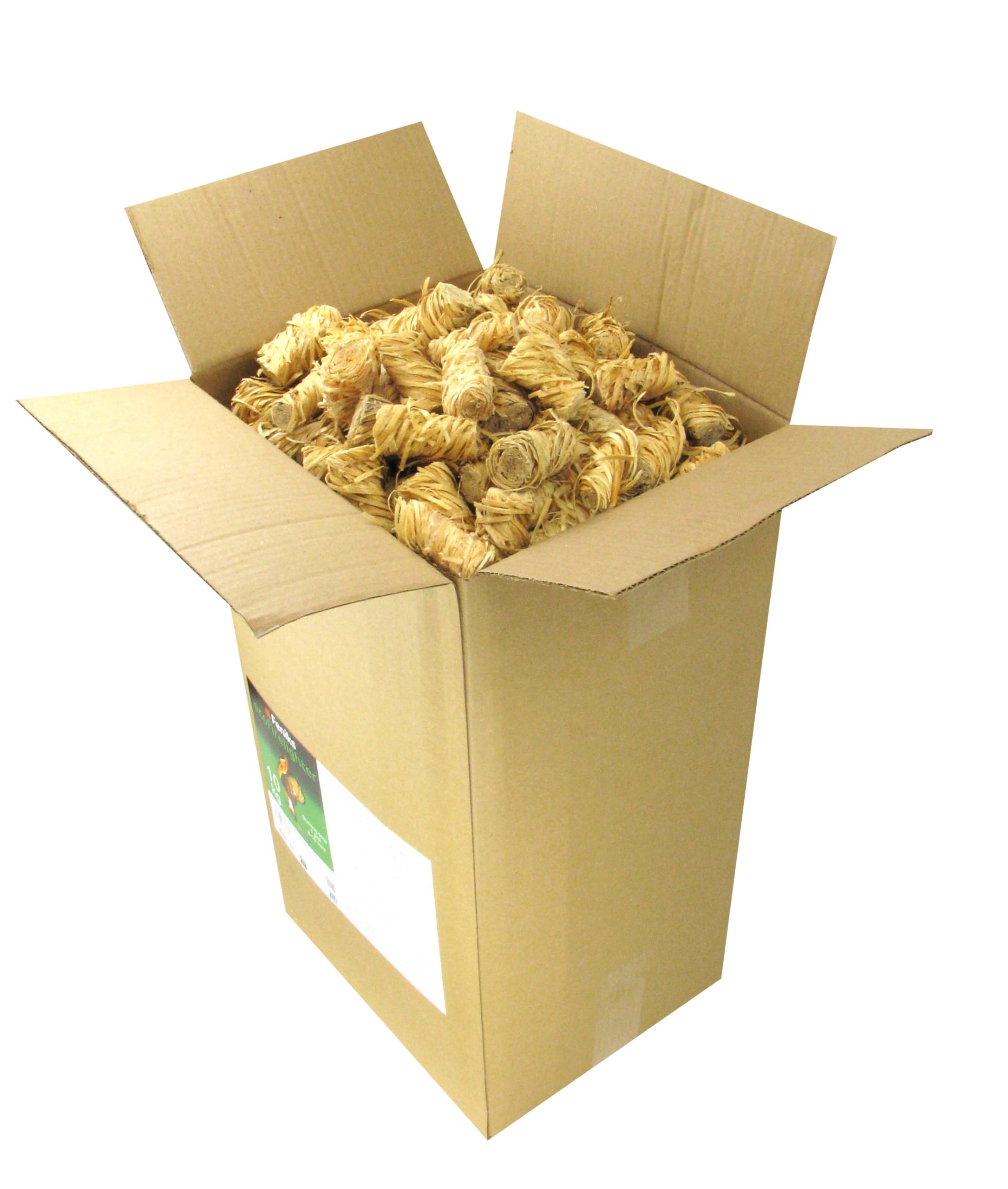 Feniks Firelighters 10kg (About 800-1000 pcs.) for Fireplace, Stoves, Barbecues and Campfires