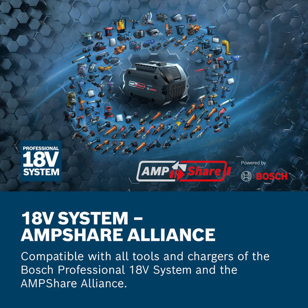 Bosch Professional 18V System GBA 18V 5.0Ah Rechargable Battery