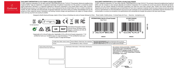 Thrustmaster Viper TQS Mission Pack for PC, Metal Throttle Quadrant System, Throttle and Control Panel Included, Hall Effect Precision, 64 Action Buttons, 6 Axes, Licensed by the U.S. Air Force
