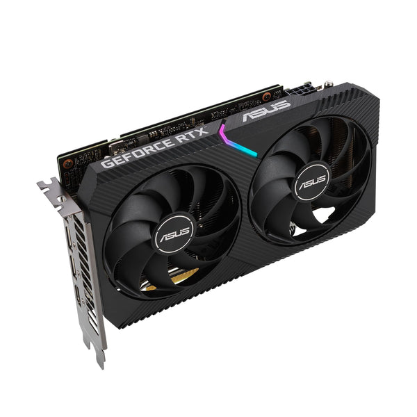 ASUS GeForce RTX 3050 6G DUAL OC Gaming Graphics Card - 1537MHz Boost Clock, GDDR6, PCIe Gen 4, DLSS 2, 3 x DP v1.4a, 1 x HDMI 2.1 (Supports 4K)