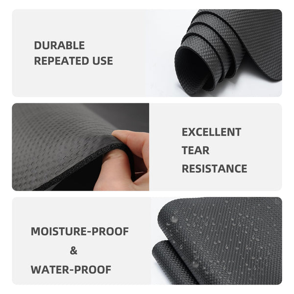 Treadmill Mat With Strap,Walking Pad Mat,Exercise Bike Mat,For Under Stationary Bike,Rowing Machine,Exercise Equipment,Spin Bike,Turbo Trainer,For