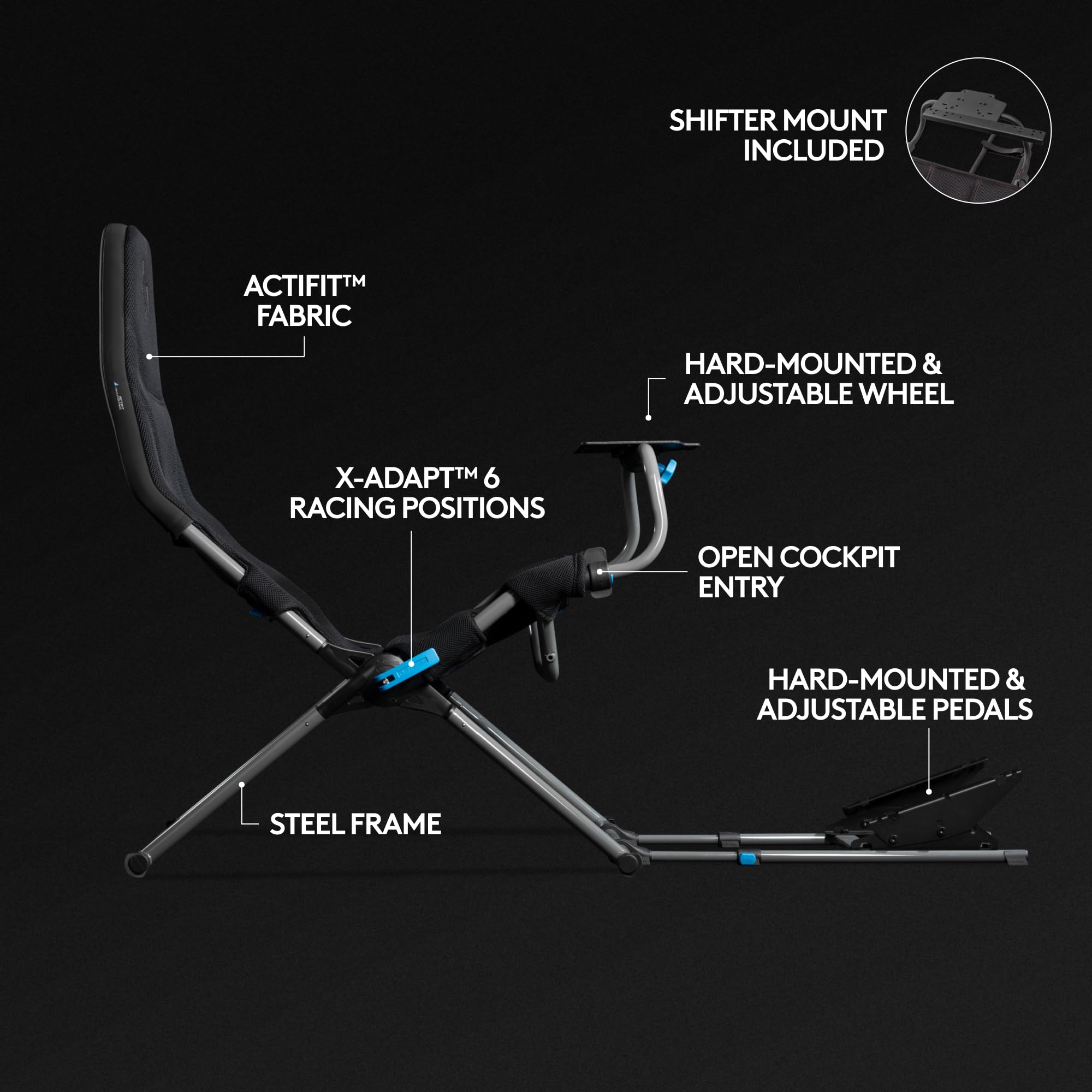 Logitech G29 Driving Force Racing Wheel and Floor Pedals, Real Force Feedback, Stainless Steel Paddle Shifters, Leather Steering Wheel Cover for PS5, PS4, PC, Mac, Black