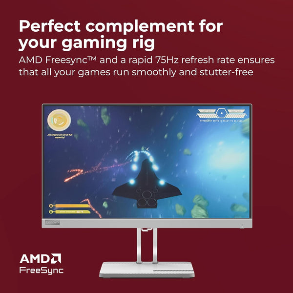 Lenovo L22e-40(G22215FL0) 22 inch PC Monitor | FHD, 1080p, 75Hz, IPS, 4ms, HDMI and VGA