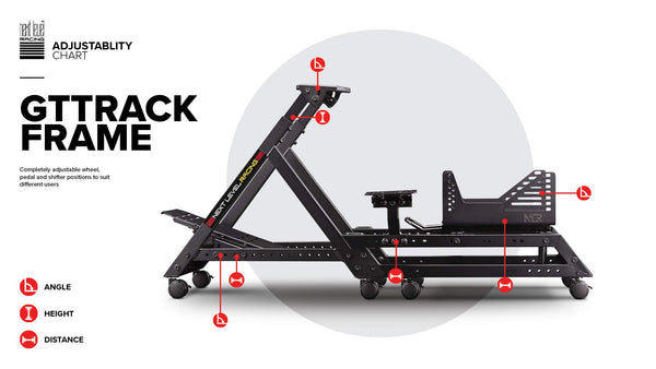 Next Level Racing F-GT Frame only Simulator Cockpit