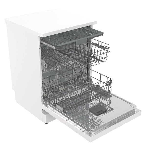 Hisense HS622E90WUK Freestanding Standard Dishwasher 85cm High - E Rated, White, 24 x 23 x 33 inches (L x W x H) [Energy Class E]