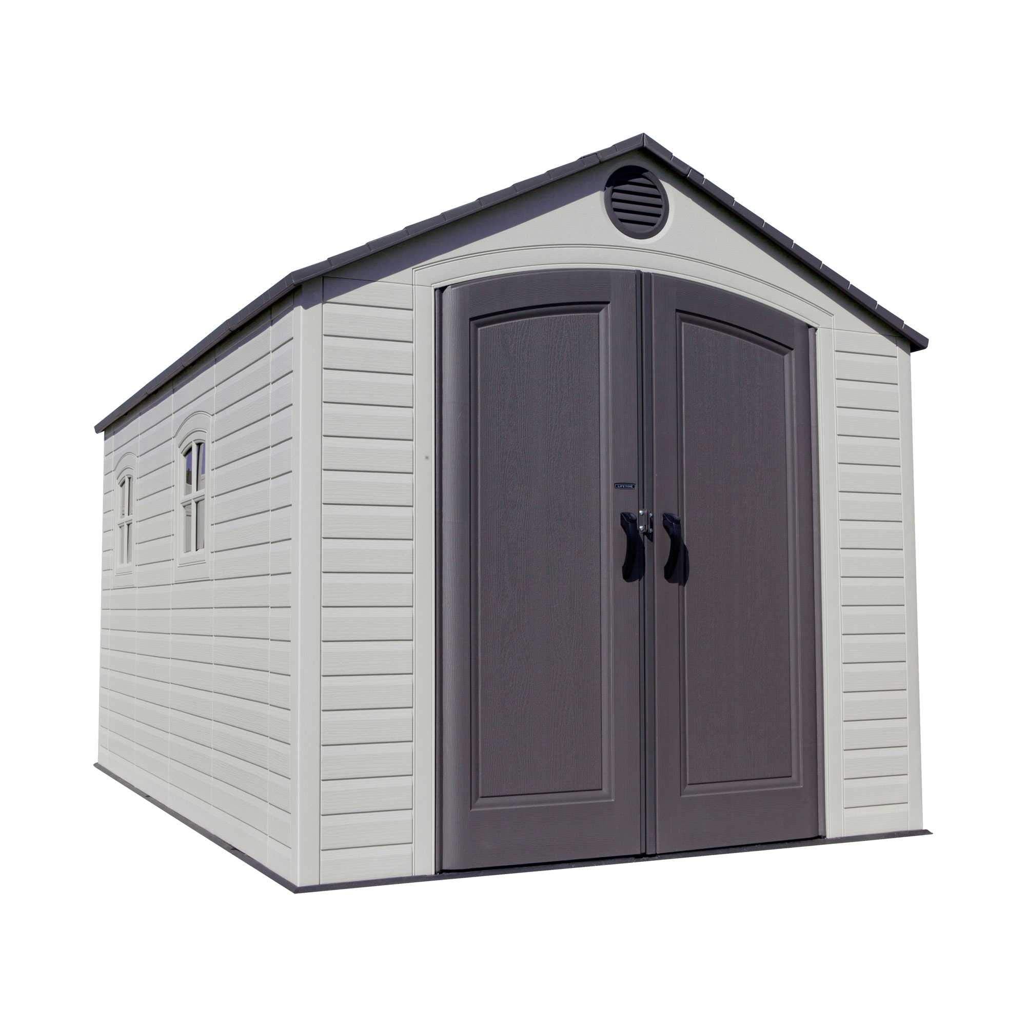 Lifetime 60282 Outdoor Storage Shed, 7 x 12 ft.