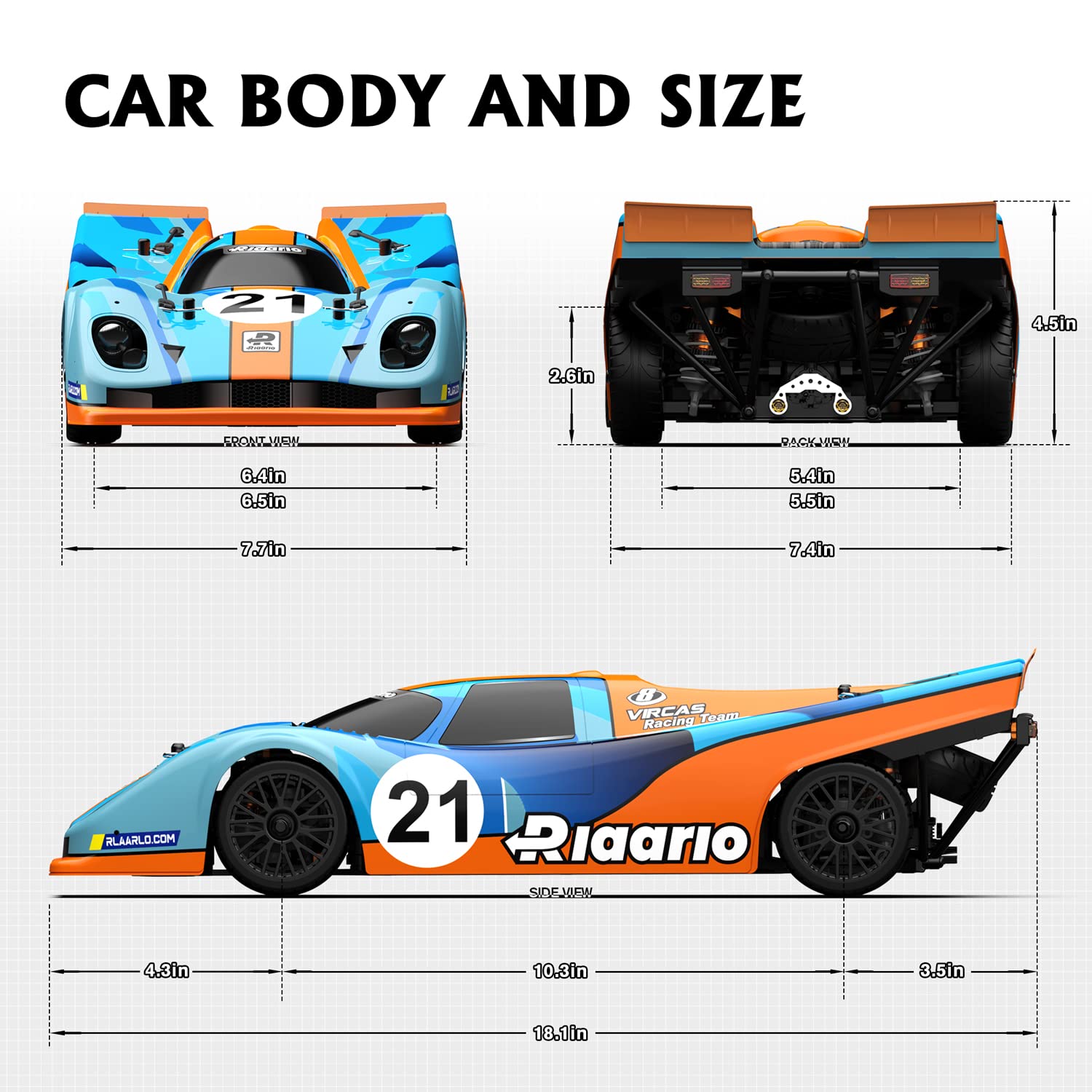 AMORIL 1/10 RTR Brushless Fast RC Cars for Adults,Max 50mph Hobby Electric Off-Road Monster Truck,Waterproof High Speed RC Car 4WD Remote Control Car with 3S Lipo,Green