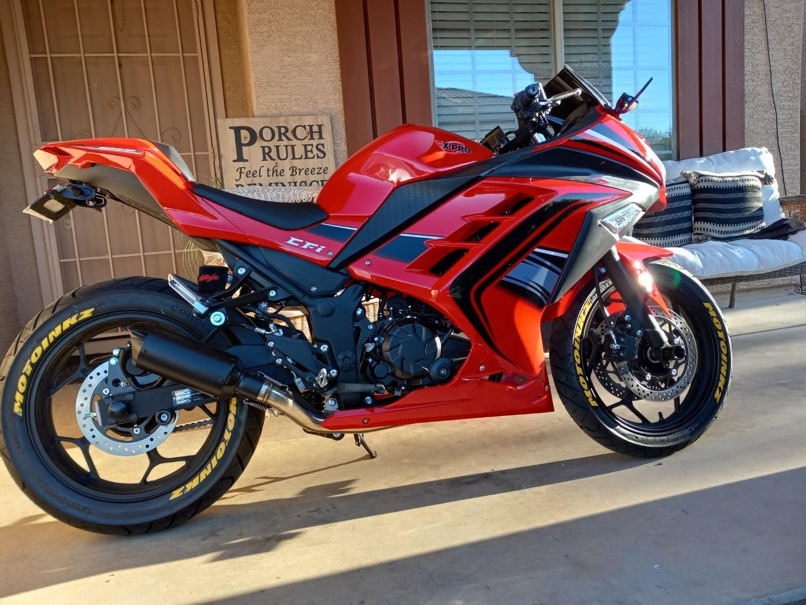 38mm 51mm Universal Motorcycle Golden Muffler Exhaust Stainless Steel Slip on Exhaust Pipe 1.5" 2" for Dirt Bike Street Bike Scooter ATV