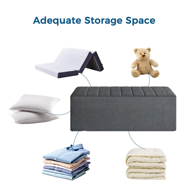 Inofia Folding Mattress Cover, Sofa Bed Cover, Foldable Mattress Storage Bag, Durable Carry Case Fits for 10cm King Tri Folding Mattress,Washable