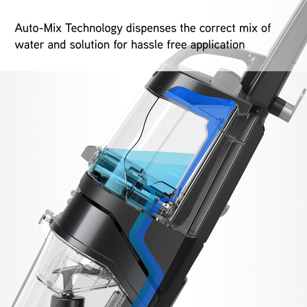 Vax Platinum Power Max Carpet Cleaner, Removes 93% of Bacteria, Proven to clean better than the leading rental, Black