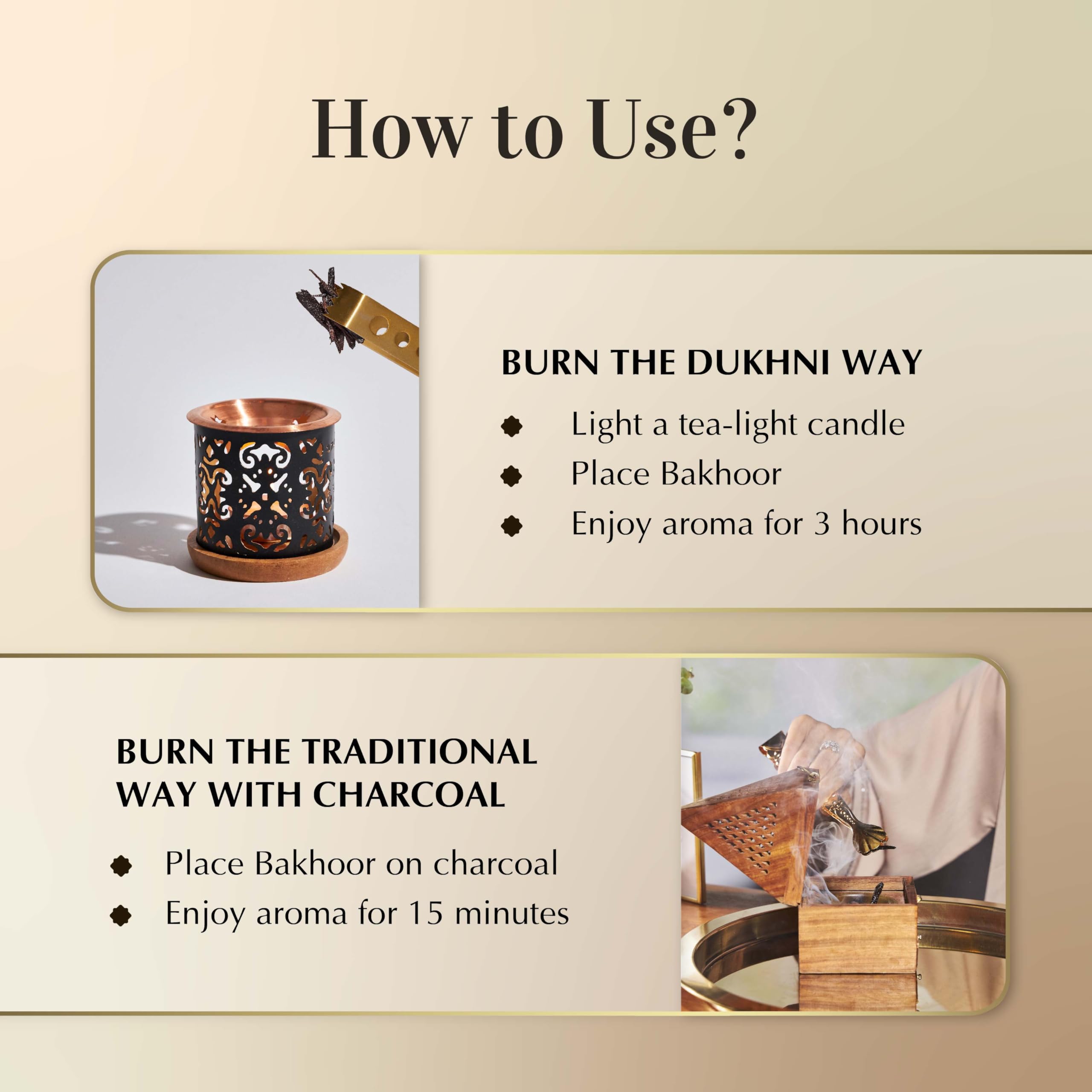 Arabian Oud Muattar Bakhoor by Dukhni | 3 Jars x 40g Arabic Oudh Bakhour Incense | Traditional Aromatic Wood Chips for Dukhni bakhoor burner, electric