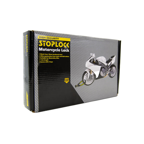 Stoplock Wheel Clamp HG 400-00 - Anti-Theft Lock Device for Small-Wheeled Cars Caravans Trailers With 13" to 15" Wheels , Yellow