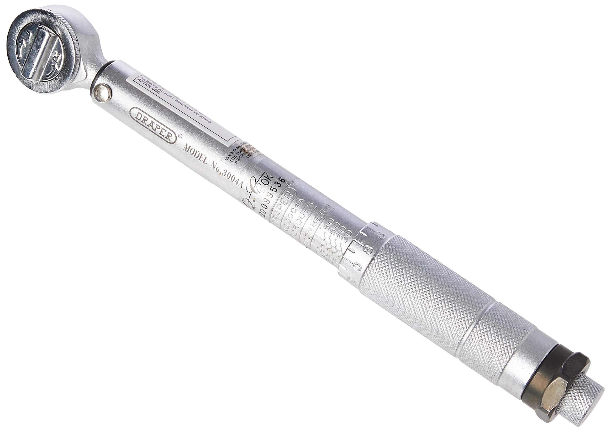 Draper 34570 Ratchet Torque Wrench 3/8" Square Drive