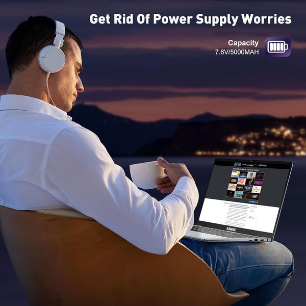 ACEMAGIC 15.6 inch FHD Laptop computer - Quad-Core N-97 Processor Up to 3.6GHz（Beat N5095） Laptop, 16GB DDR4 512GB SSD Notebook Computer, Support WiFi 5, BT5.0, 3*USB3.2, 5000mAh Battery