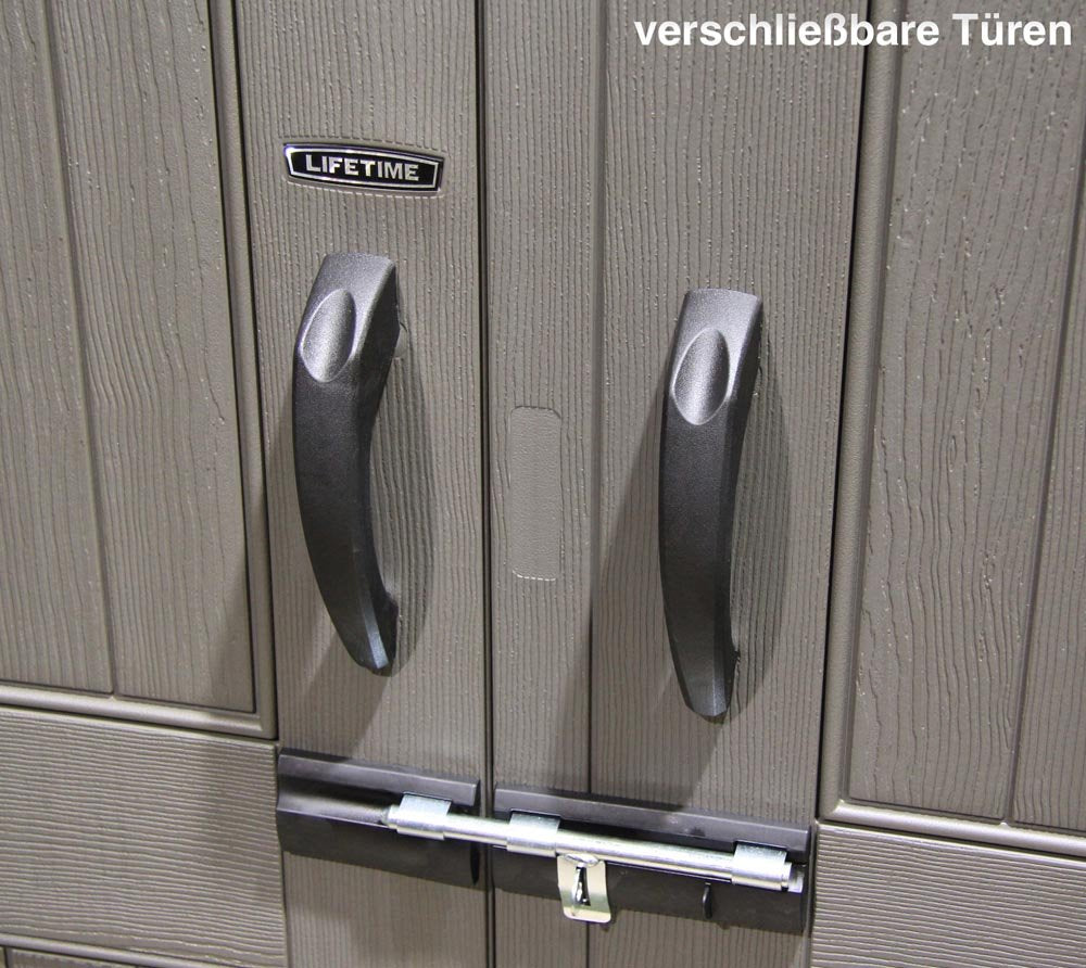 Lifetime 60282 Outdoor Storage Shed, 7 x 12 ft.