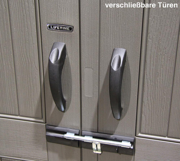 Lifetime 60282 Outdoor Storage Shed, 7 x 12 ft.