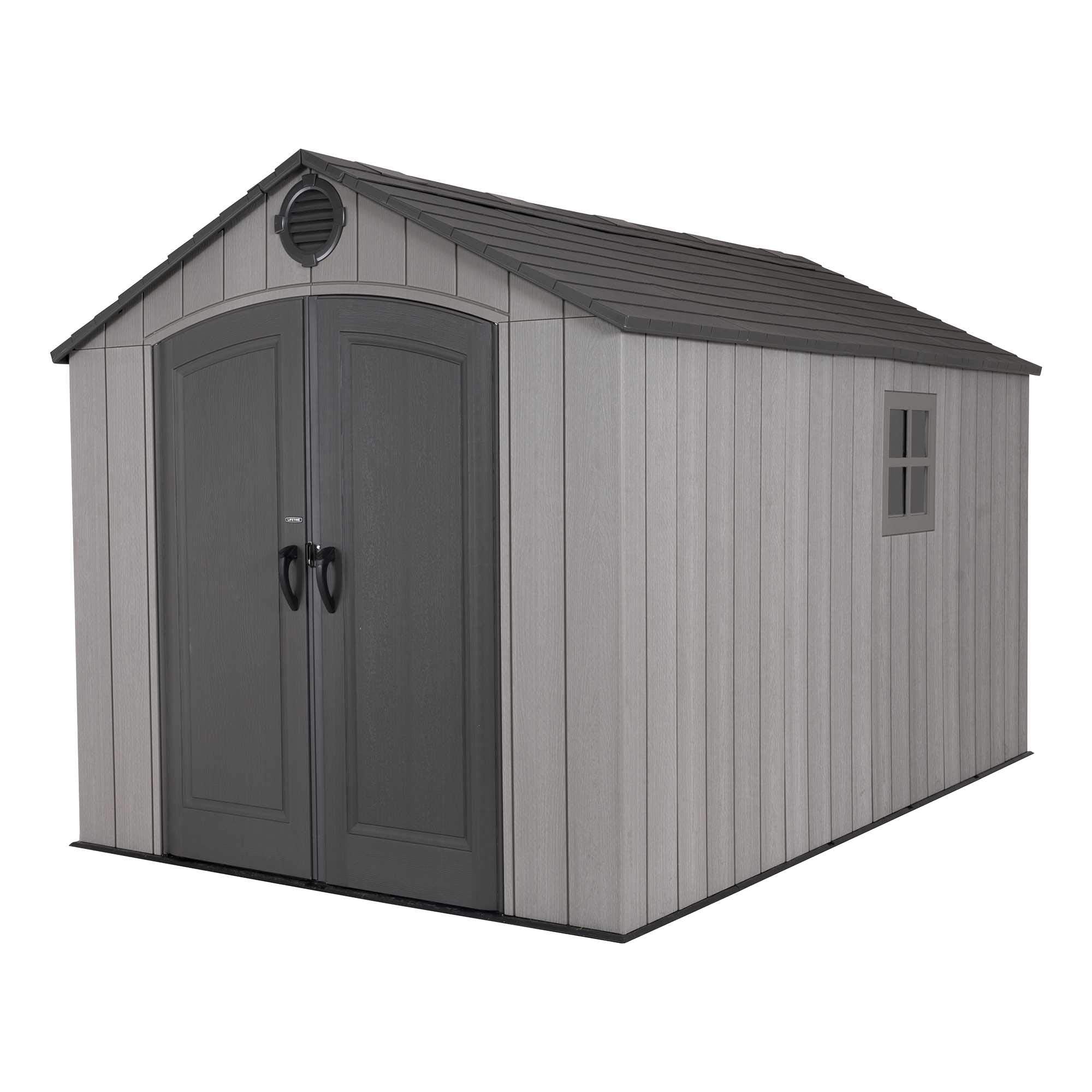 Lifetime 60282 Outdoor Storage Shed, 7 x 12 ft.