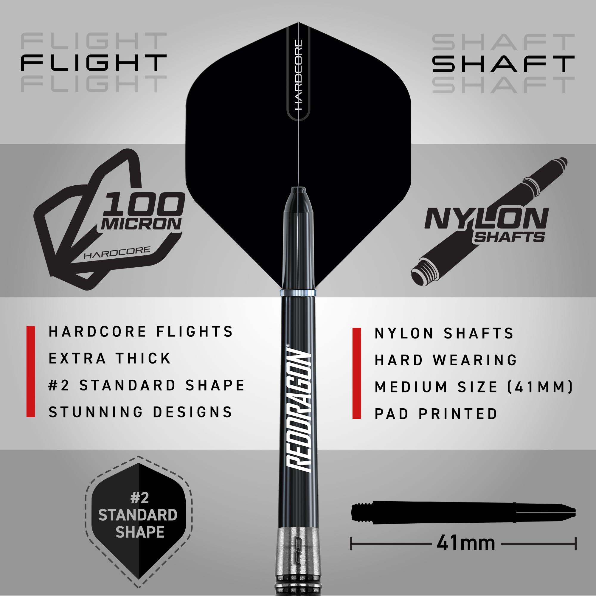 RED DRAGON Pegasus Professional Tungsten Steeltip Darts Set Available in 21, 23, 24, 25, 26, 28, 30 Gram with Flights, Stems (Shafts) and Wallet