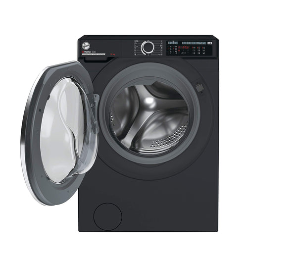 Hoover H-WASH 500 10kg Freestanding Washing Machine, 1400 RPM, A Rated, ECO‑Power Inverter Motor, hOn App, 60 Programmes, Care Dose, Power Care System, White, 60x59x85 cm ‑ HW 410AMC/1-80