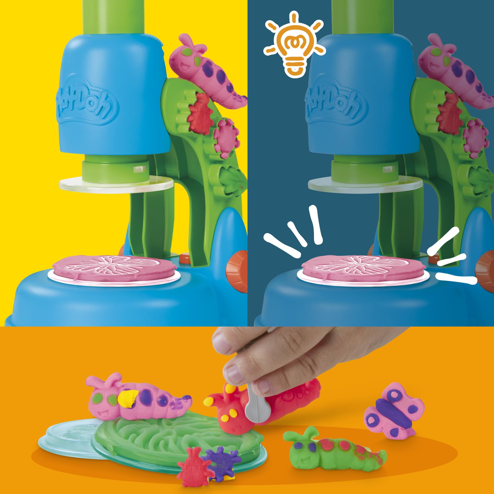 Play-Doh Blooming Flowers Playset, Creative Crafts for Toddlers, Arts and Crafts