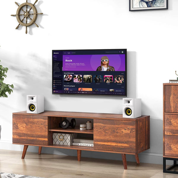 Sanyun SW203 4.0 Computer Speakers - 60W 4-Way DSP Control 3D Immersive Sound - 3" Carbon Fiber Woofer & 20mm Silk Dome Tweeter - 24bit DAC USB/Bluetooth 5.4/AUX - Studio-Grade Audio (Pair, Black)