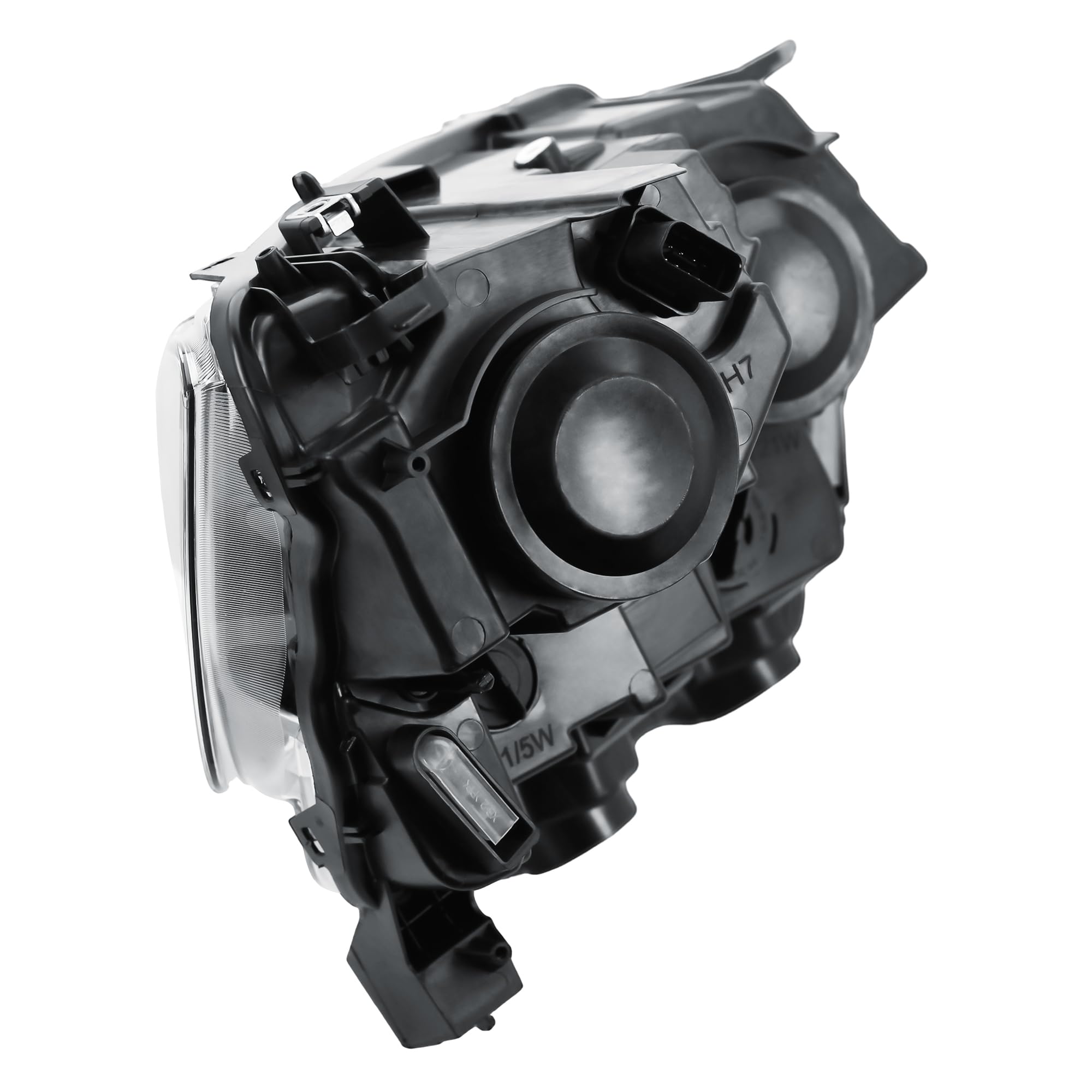 LONGLING Replacement Passenger (N/S) Side Headlight Head Lamp Electric Adjustment for Citroen Berlingo 2018-2024 Fiat Doblo 2022-2024