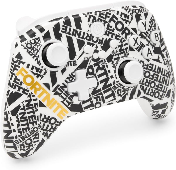 PowerA OPS v1 Wireless Controller for Cloud Gaming - Fortnite Edition, gamepad, wired video game controller, gaming controller, works with Windows 10/11