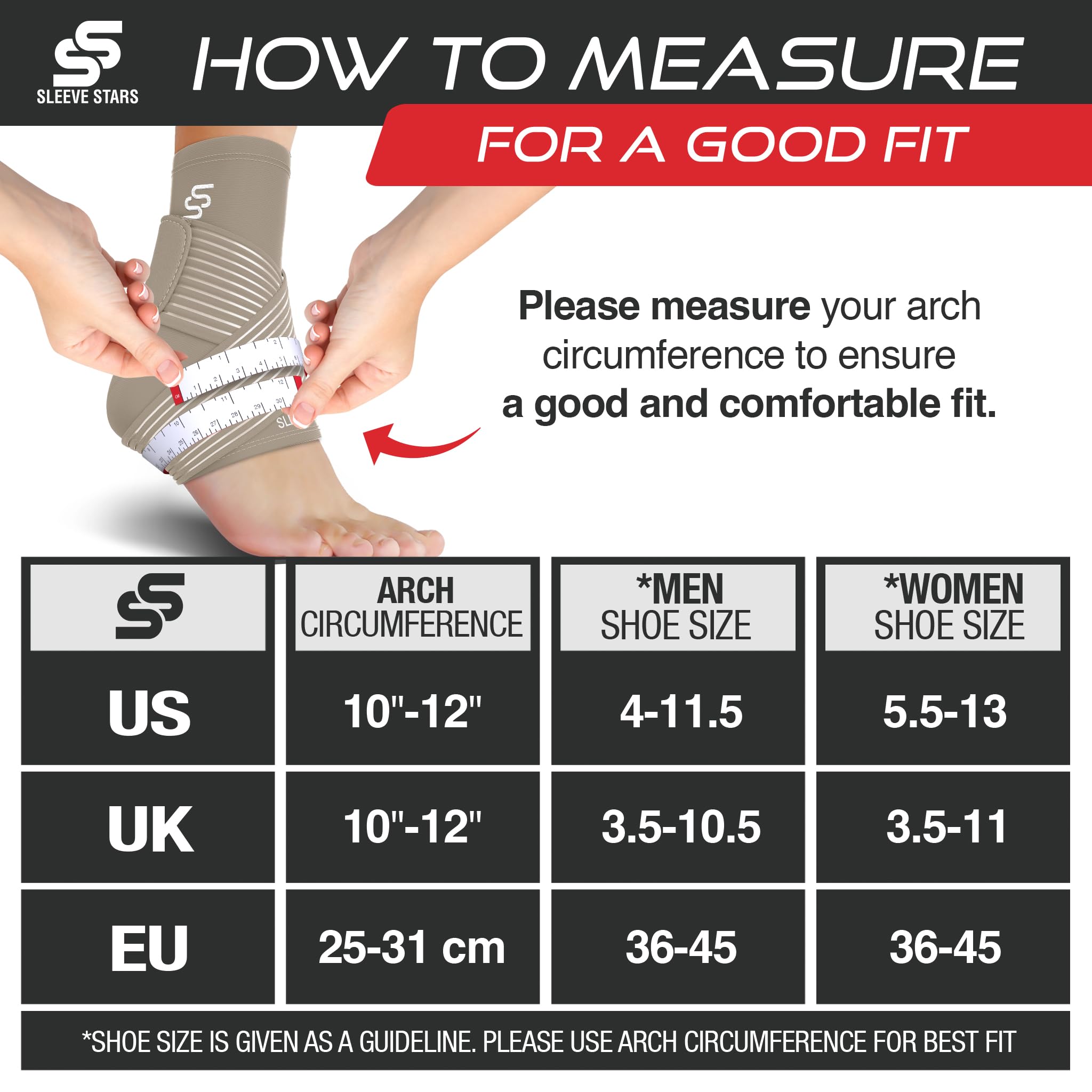 Sleeve Stars Ankle Brace for Sprained Ankle, Plantar Fasciitis Relief Ankle Support for Women & Men, Ankle Compression Sleeve w/Strap, Achilles Tendonitis Brace, Foot Brace Wrap (Single/Hot Pink)