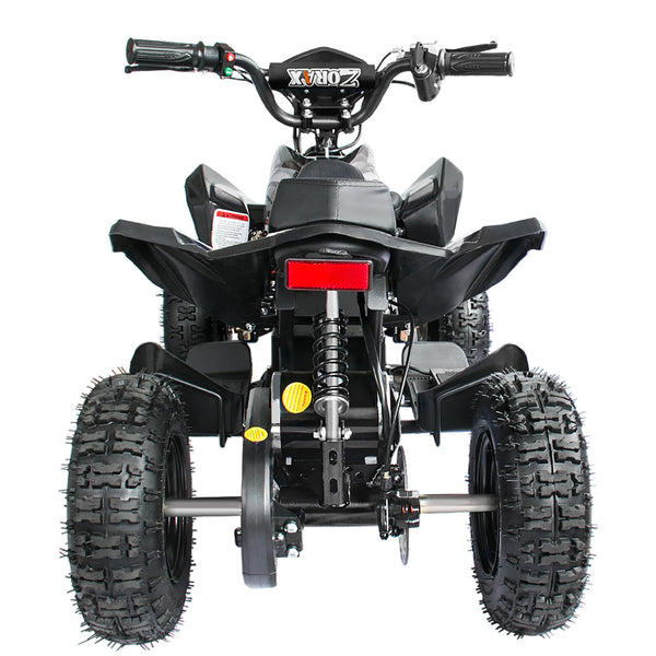 Zorax 36V 1000W Yellow 6'' Tyre Battery Powered Kids Mini ATV Quad Bike (Foot Brake - 3 Speeds - LED Light - Forward/Neutral/Reverse - CE Approved - MAX Capacity: 65KGS) Children's Electric Ride on