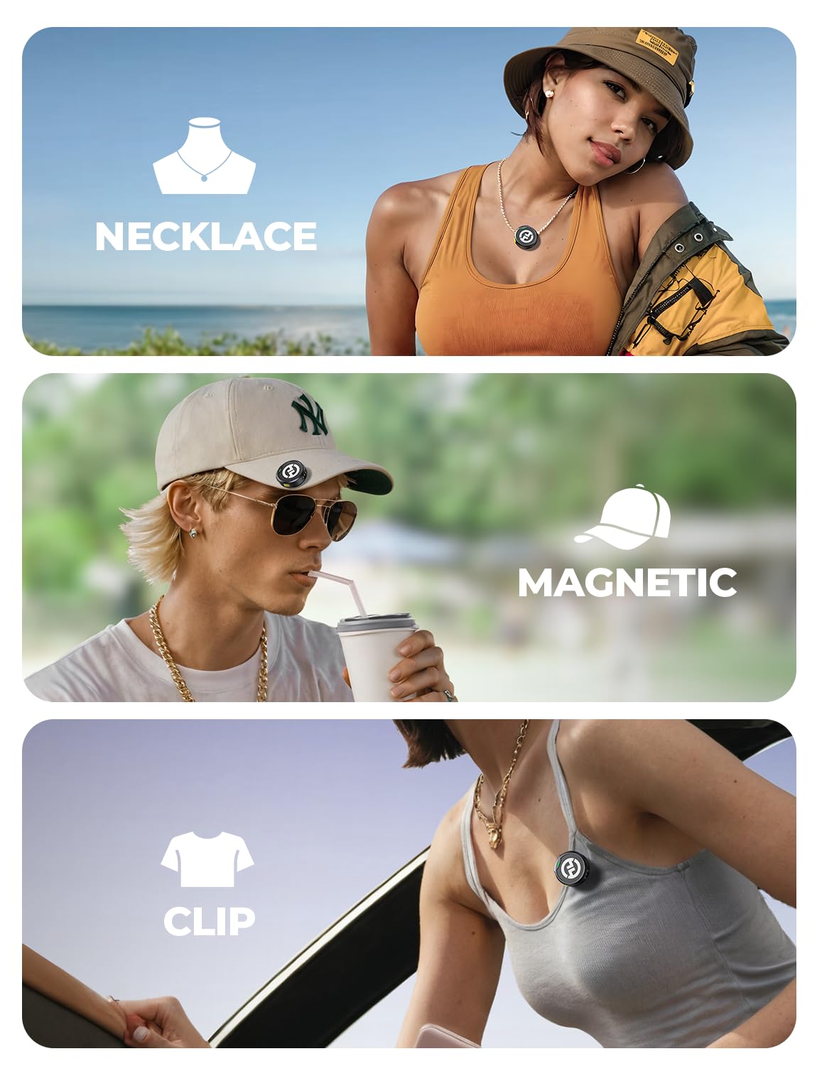 Hollyland Lark M2 Wireless Lavalier Microphone (2TX+1RX) Compatible with Camera, iPhone, Android, PC, 300m LOS Range, Hi-Fi Audio, Noise Cancelling, 40H Duration, Lapel Mic for Livestream Vlog-Black