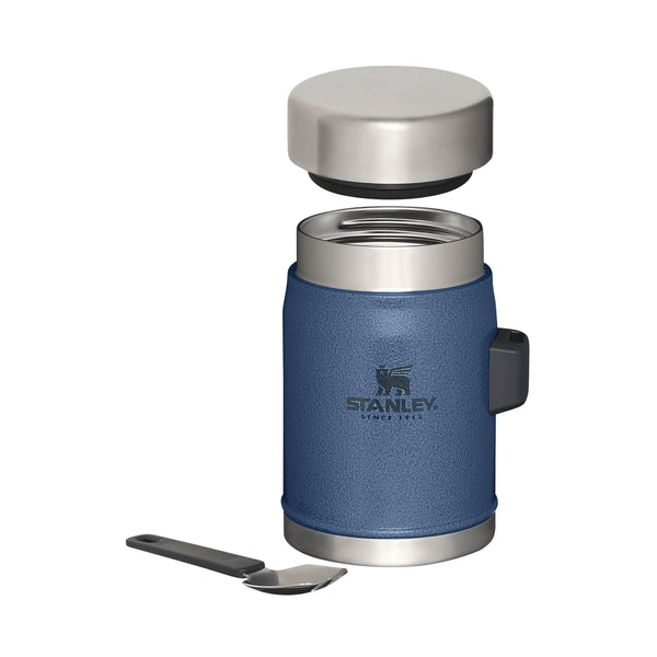 Stanley Classic Legendary Food Jar 0.4L With Spork - Keeps Cold For 7 Hours - BPA-Free Stainless Steel Soup Flask - Leakproof - Dishwasher Safe - Rose Quartz