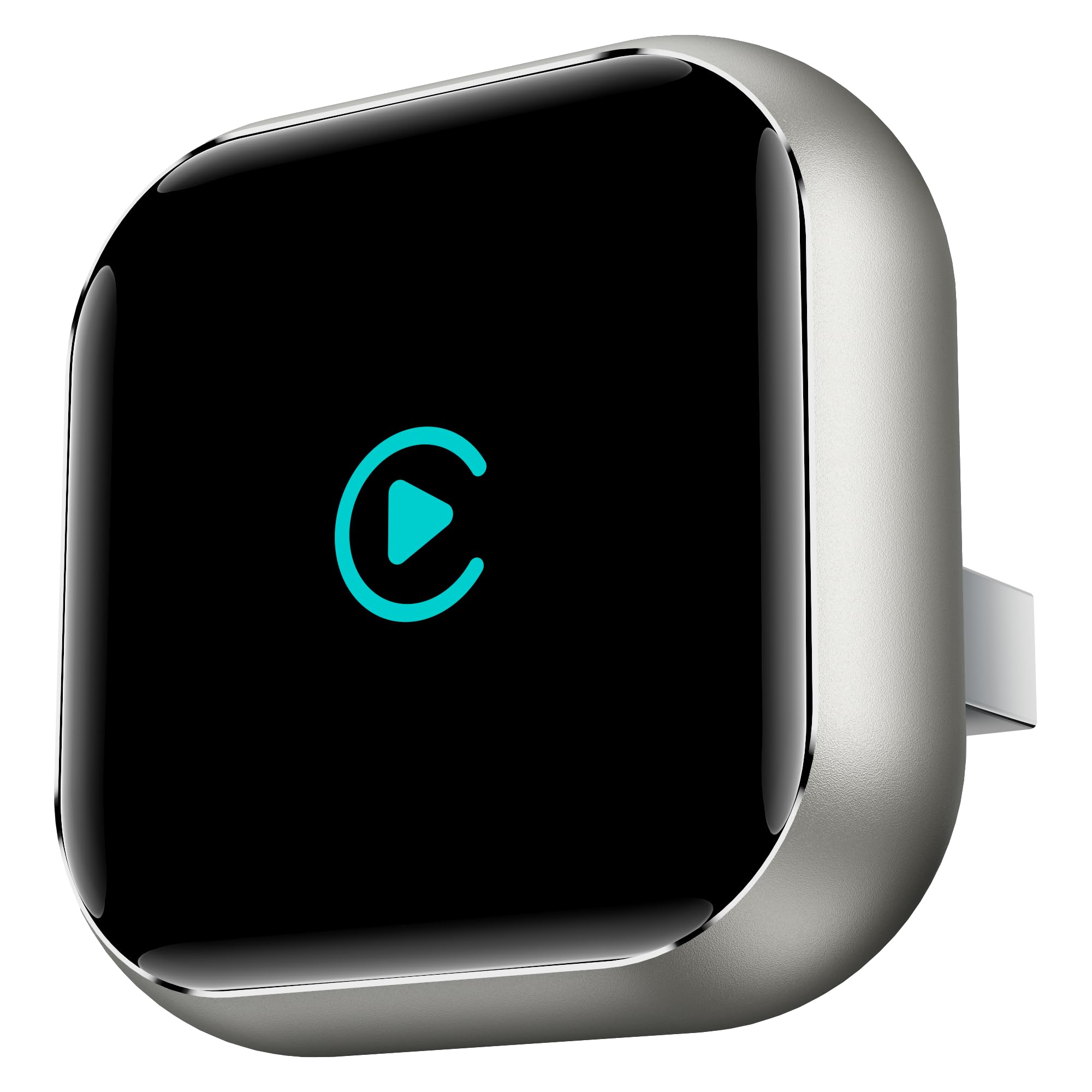 Wireless CarPlay Adapter for APPLE iPhone - Upgrade Wired CarPlay to Wireless Device, Mini T-shaped for Cars USB Plug and Play Auto Reconnect, for Portable Car GPS Navigation Broadcast