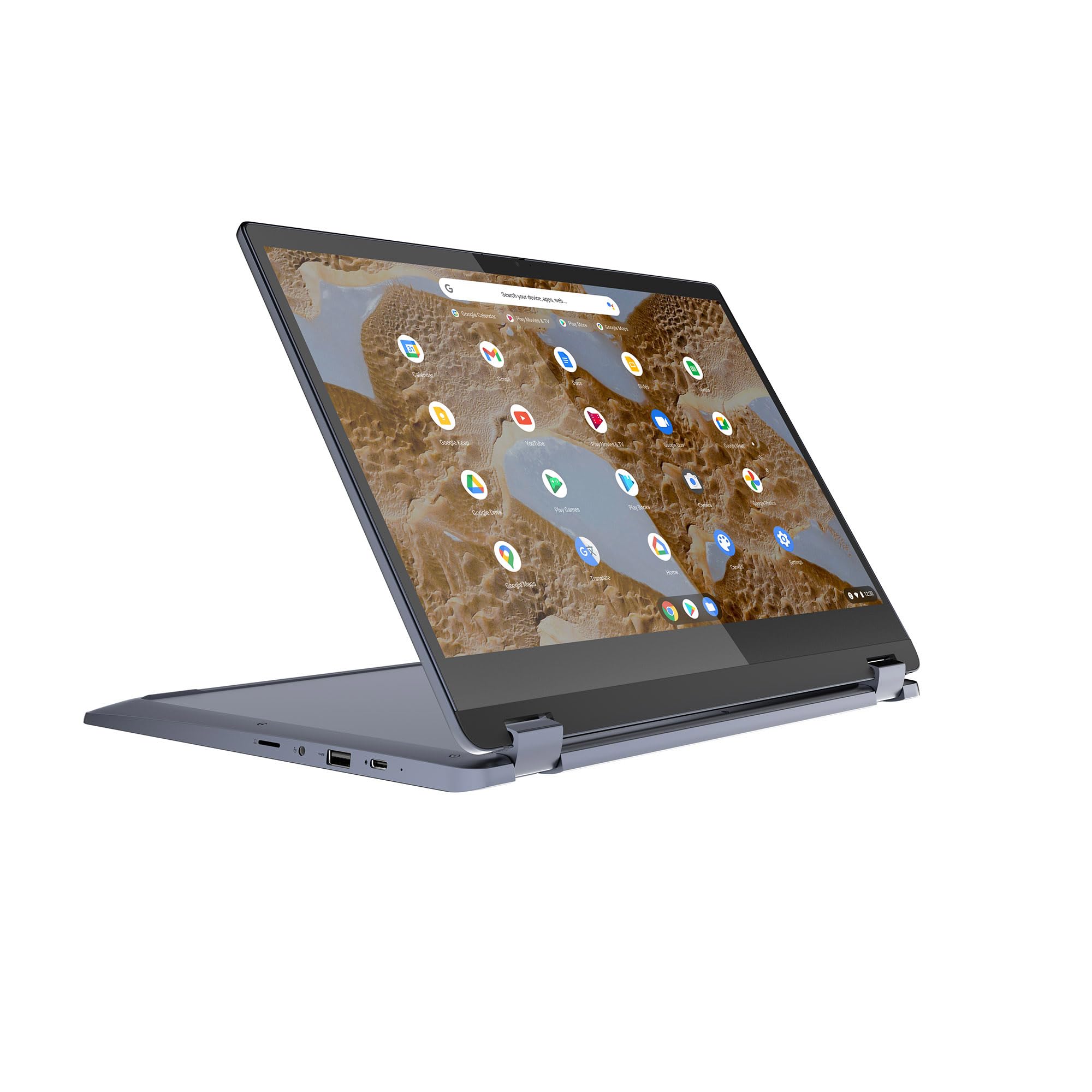 Lenovo IdeaPad Flex 3 Chromebook | 15 inch Full HD Laptop | Intel Pentium Silver N6000 | 8GB RAM | 128GB eMMC | Chrome OS | Arctic Grey