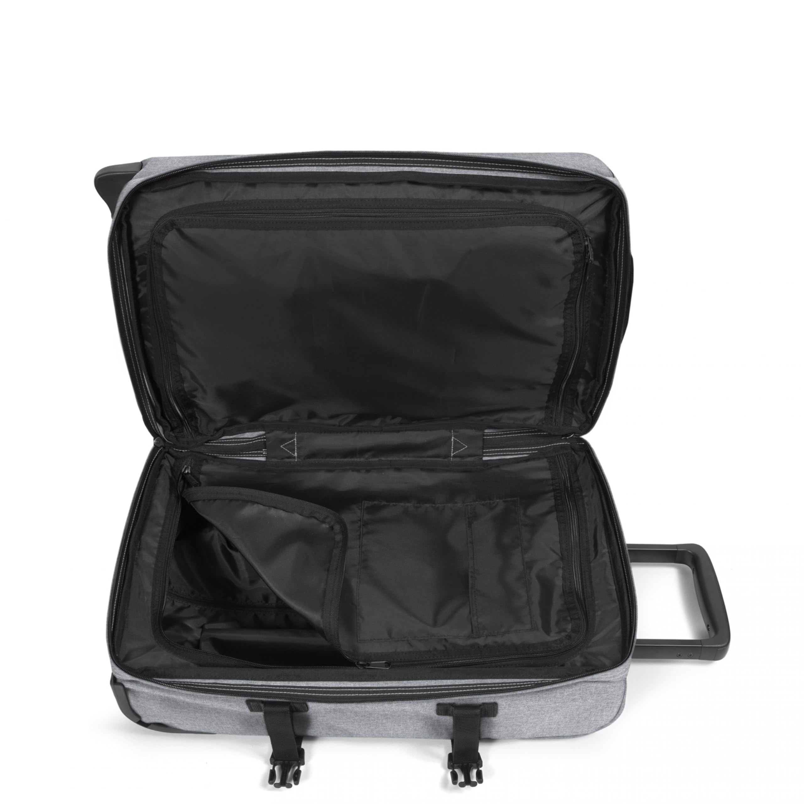 Eastpak TRANVERZ S Suitcase, 51 x 32.5 x 23 cm, 42 L - Black (Black)