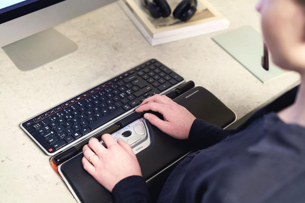 RollerMouse Red Plus + Balance Keyboard Pan-Nordic Layout, Wireless