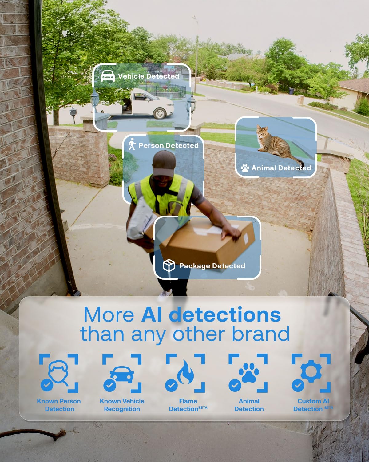 Arlo Ultra 2 Security Camera Outdoor, 4K UHD, Wireless CCTV, 6-Month Battery, Colour Night Vision, Weatherproof, Bright Spotlight, 2-Way Audio, 2 Cam Kit, Arlo Secure Trial Included, Black