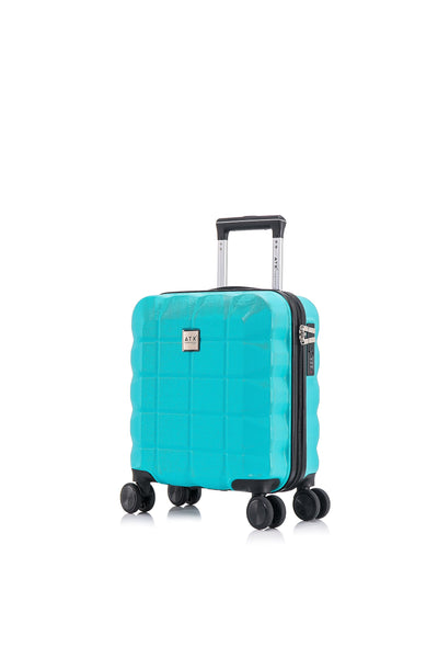 ATX Luggage Suitcase Large on 4 Dual Spinner Wheels Super Lightweight ABS Hard Shell Hold Check in with Built-in TSA Lock (Orange, 110 Liter)