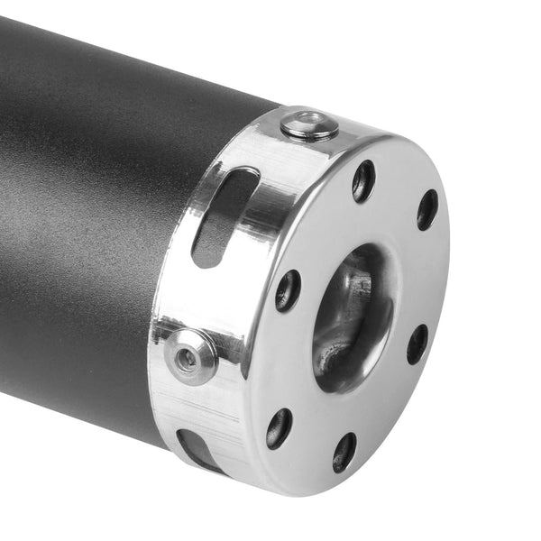 38mm 51mm Universal Motorcycle Golden Muffler Exhaust Stainless Steel Slip on Exhaust Pipe 1.5" 2" for Dirt Bike Street Bike Scooter ATV