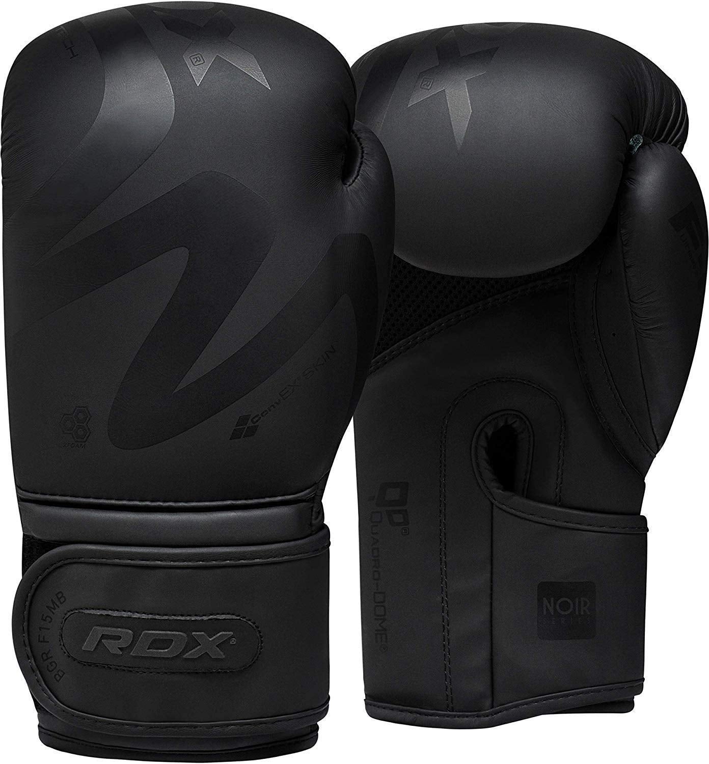 RDX Boxing Gloves Sparring Muay Thai Pro Training, Maya Hide Leather, Kickboxing Heavy Punching Bag Focus Mitts Pads Double End Ball Workout, MMA
