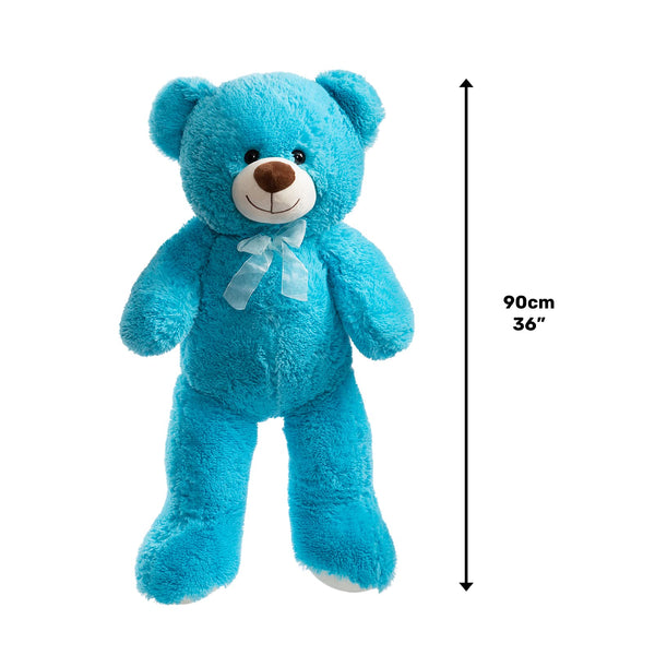 HollyHOME 150cm Giant Teddy Bear Stuffed Animal Large Soft Toys Plush Bear, Light Brown Age 3+