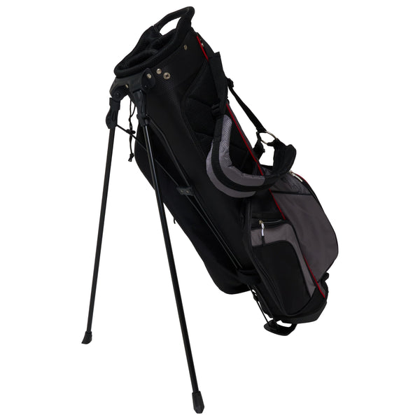 Fazer 2.5 Golf Stand Bag - Lightweight Travel & Shoe Storage with 4-Way Club Divider - Compact Design with Dual Straps & Multiple Pockets for Easy
