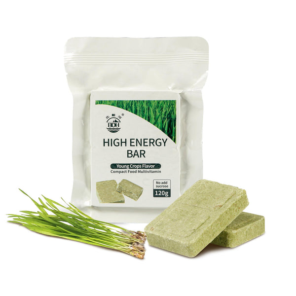 Emergency Food Rations Meal Ready To Eat, Long Self Life 18400 Calorie Survival Tabs Perfect for Camping, Hiking, Army Outdoor Disaster, 20 Pack with Tin Box