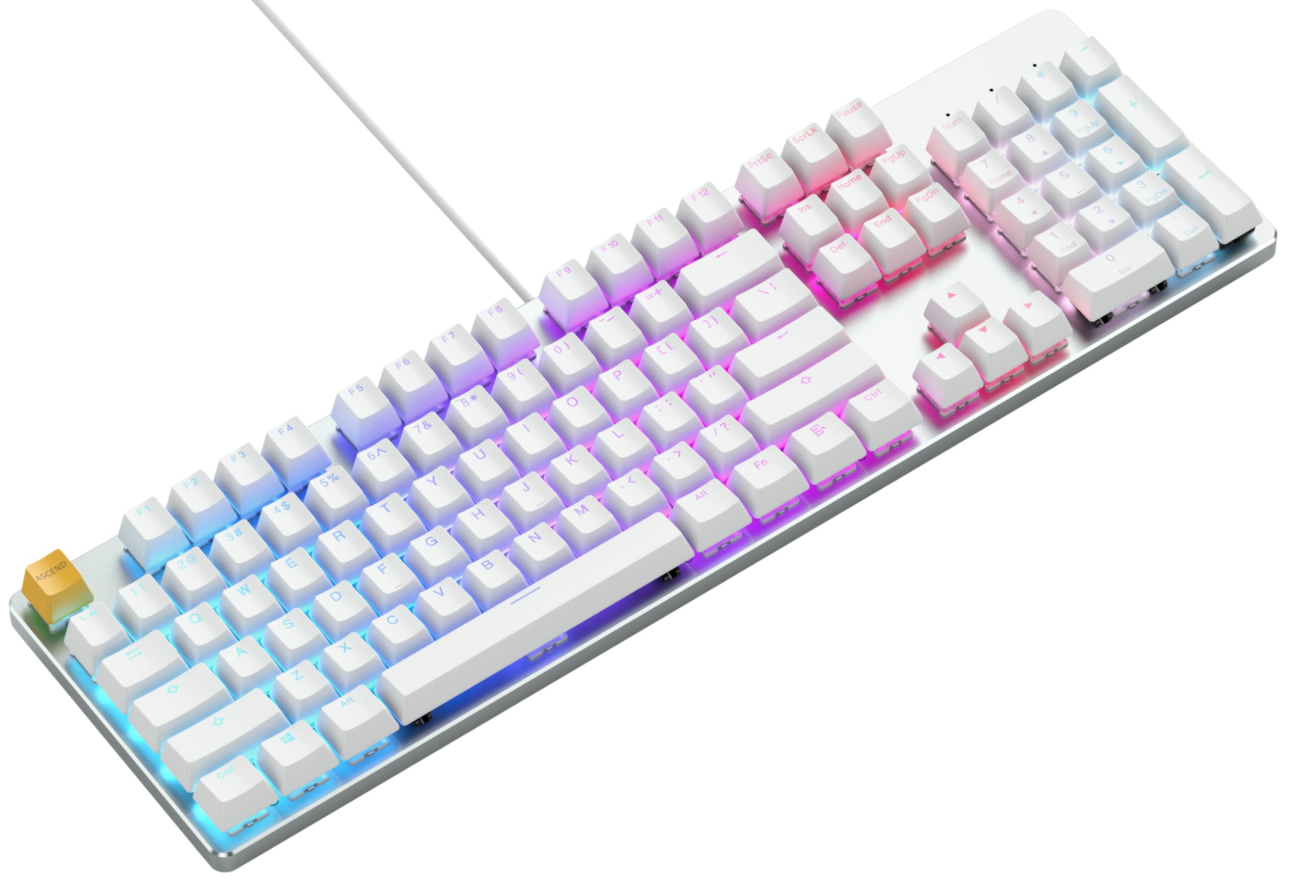Glorious Gaming GMMK Compact 60%, Barebones (Frame Only) - Mechanical Gaming Keyboard, Per Key RGB, Hotswap & Customisable, International/ISO Layout - Black