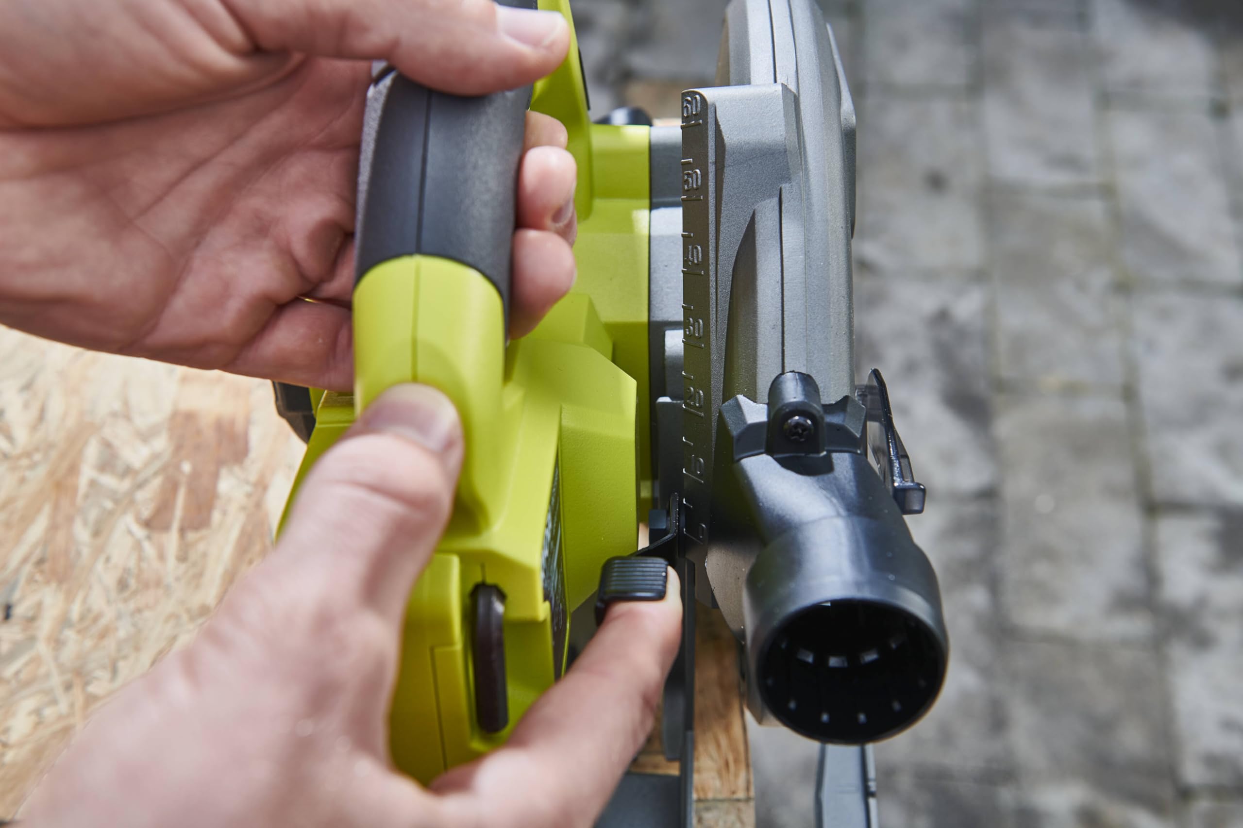 Ryobi R18CSP-0 18V ONE+ Cordless 150mm Circular Saw (Bare Tool), Yellow